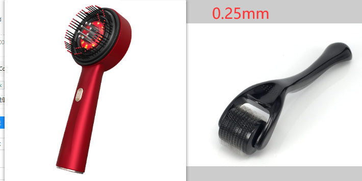 Electric Massage Comb Home Scalp Drain Comb Red Light Anti-slip Hair Care Multi-functional Massage Comb - JM Shop Line