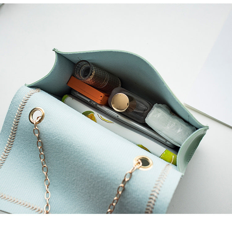 One ShoulderFashion Lock Chain Diagonal Bag - JM Shop Line