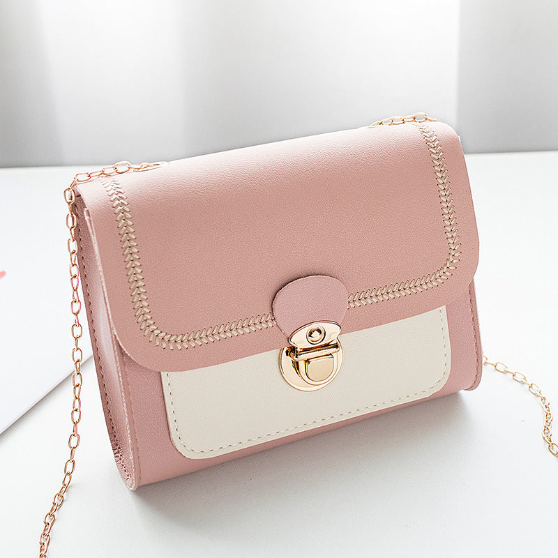 One ShoulderFashion Lock Chain Diagonal Bag - JM Shop Line