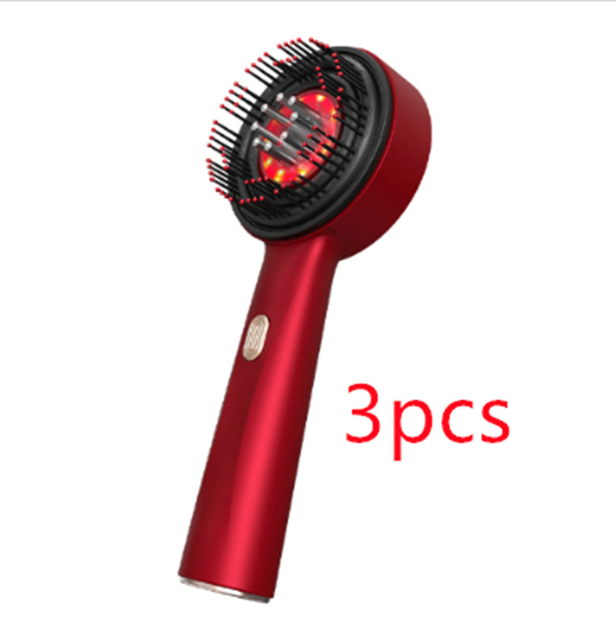 Electric Massage Comb Home Scalp Drain Comb Red Light Anti-slip Hair Care Multi-functional Massage Comb - JM Shop Line