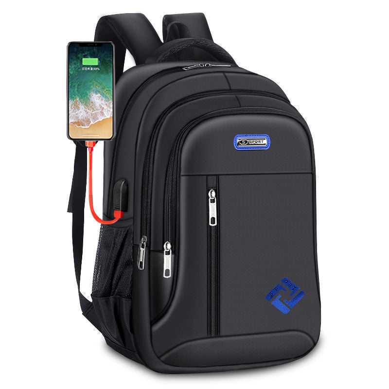 Schoolbag Backpack Men's Large Capacity - JM Shop Line