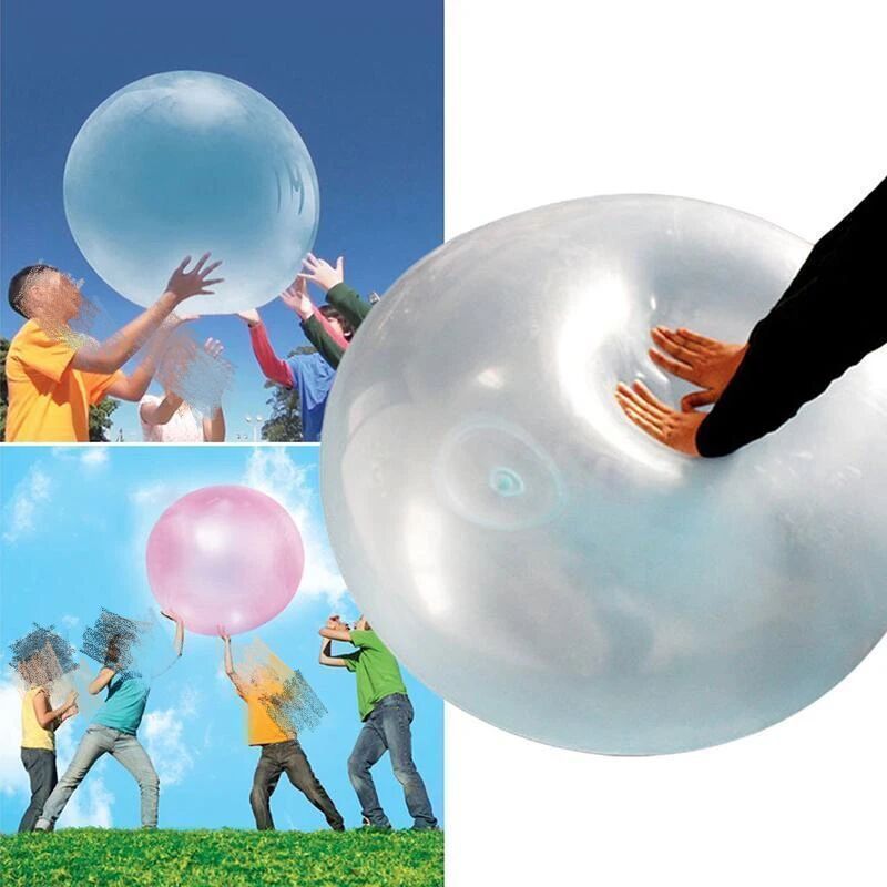 Water Injection Transparent Bubble Ball Super - JM Shop Line