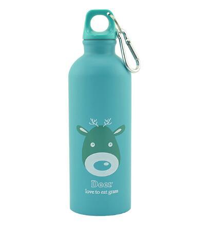500ml Cartoon Animals Water Bottle Portable Sports Bottle - JM Shop Line