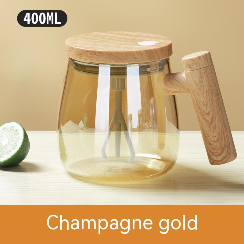 400ML Self Stirring Coffee Mug Electric Mixing Glass - JM Shop Line