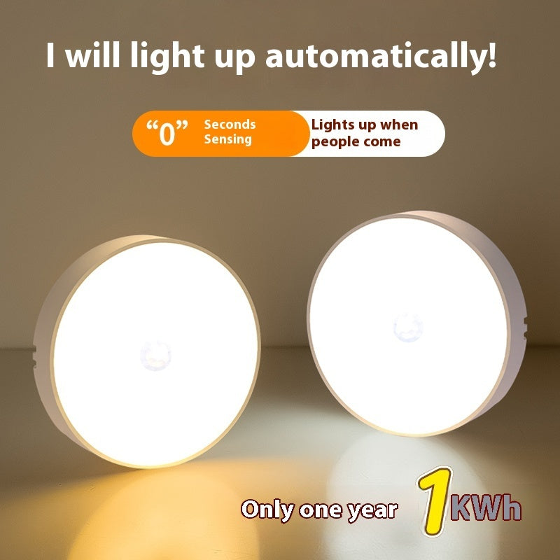 Wireless Smart Infrared Sensor Lamp Aisle Cabinet LED Small Night Lamp - JM Shop Line