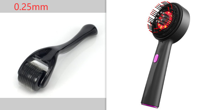 Electric Massage Comb Home Scalp Drain Comb Red Light Anti-slip Hair Care Multi-functional Massage Comb - JM Shop Line
