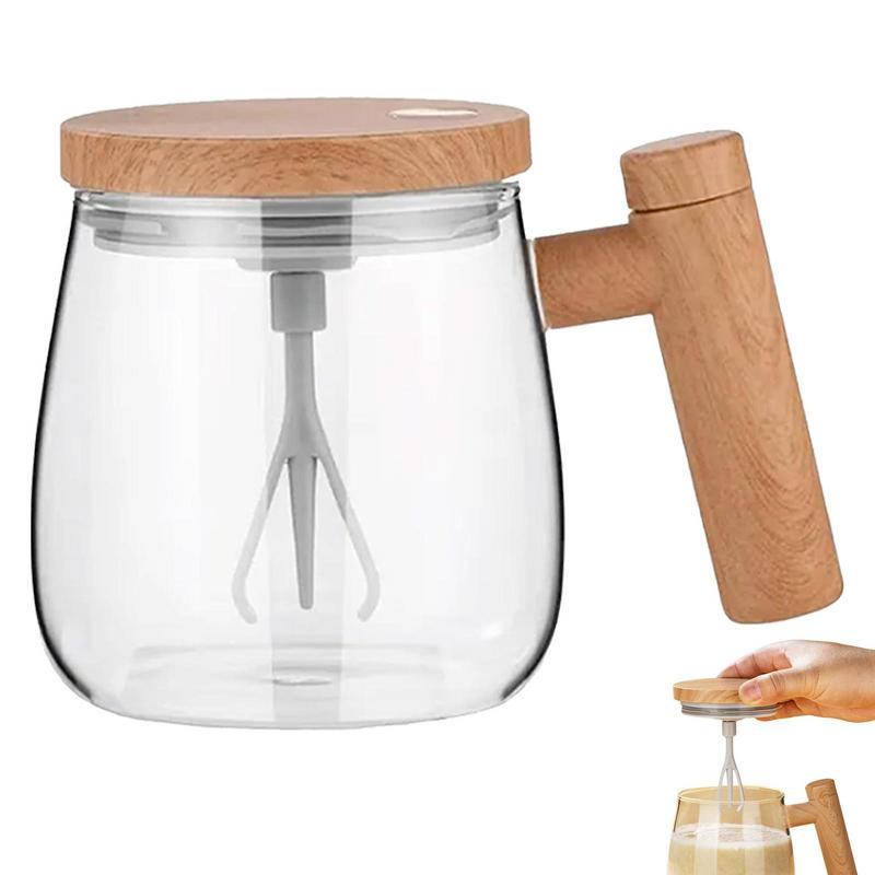 400ML Self Stirring Coffee Mug Electric Mixing Glass - JM Shop Line