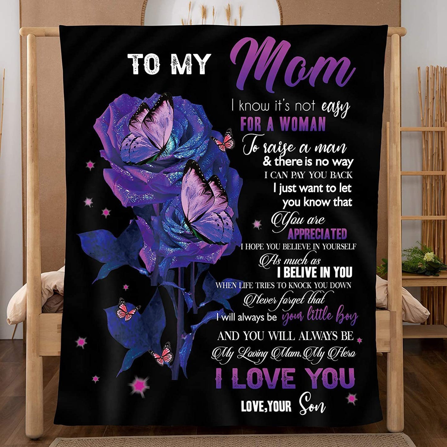 Mothers Day Gift Hot Envelope Blanket 3d Digital Printing - JM Shop Line
