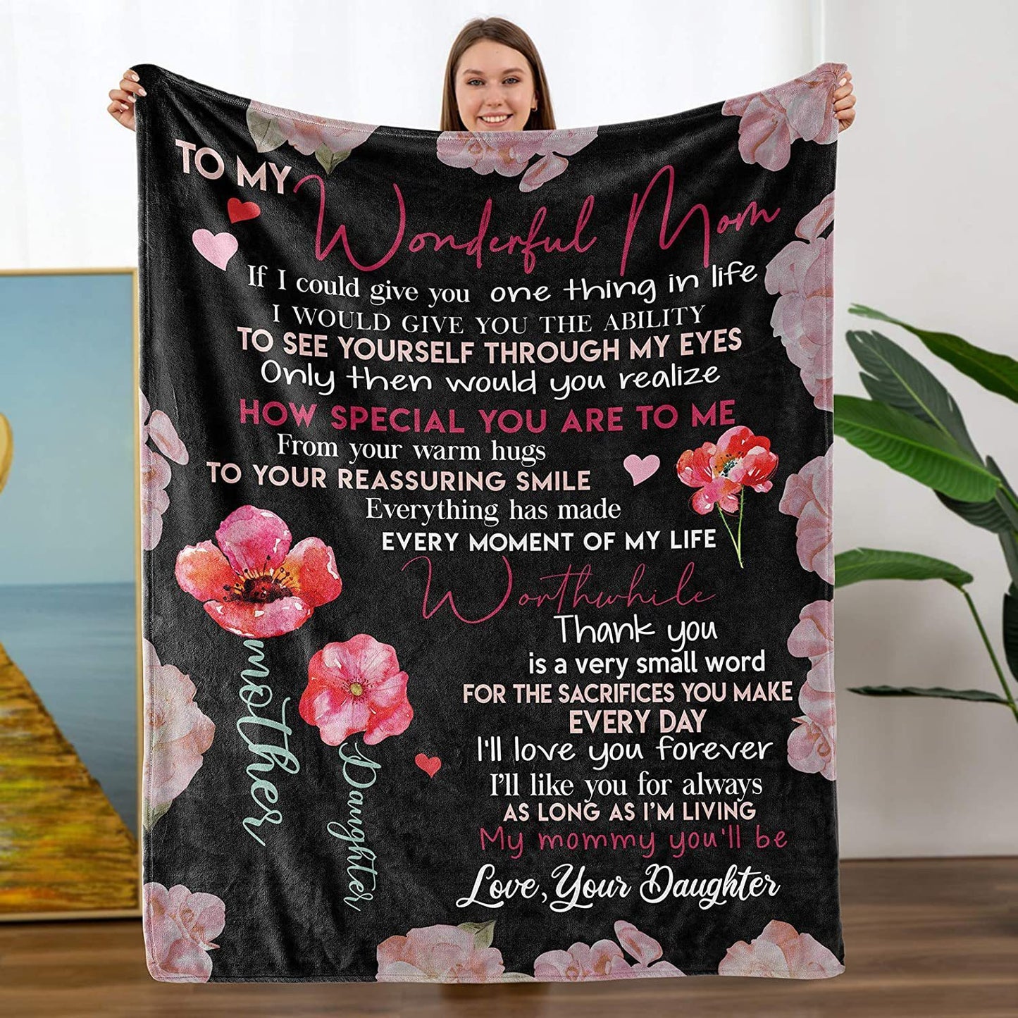 Mothers Day Gift Hot Envelope Blanket 3d Digital Printing - JM Shop Line