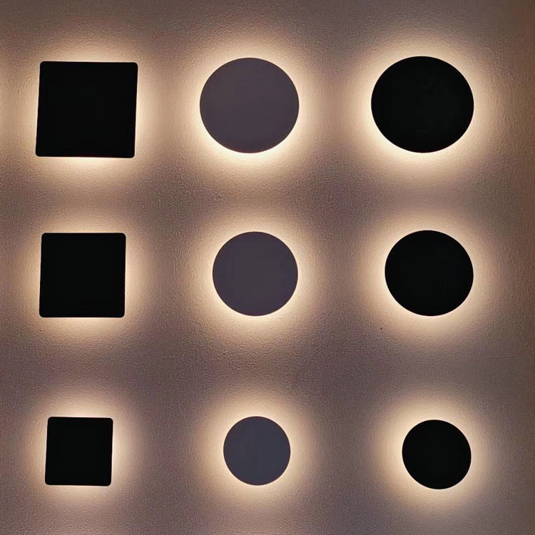 Modern Minimalist Square And Round Combination Aisle Corridor Bedside Lamp - JM Shop Line