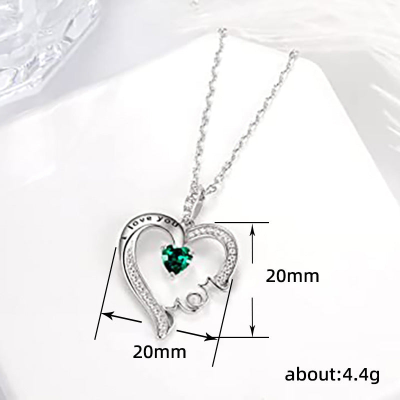 Mother's Day Gift Retro Fashion Design Hot-selling Letter Love Necklace - JM Shop Line