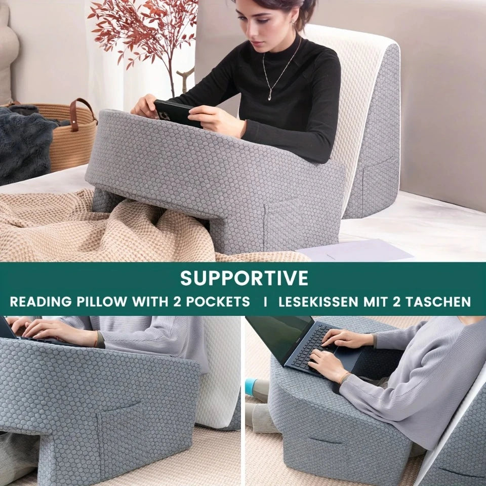 Soft Reading Pillow Multi-function Desks Pillow High Density Sponge Adult Office Tool Removable and Washable Memory Foam Pillows - JM Shop Line