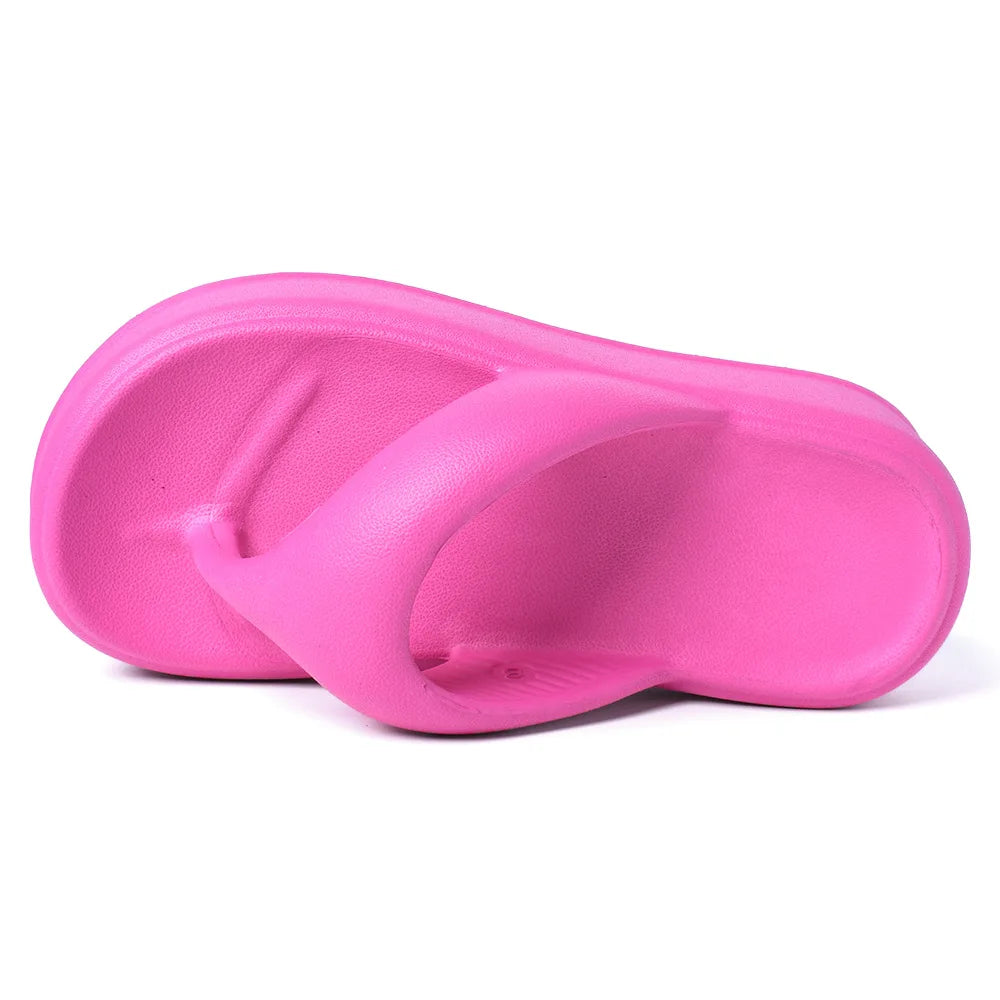 Eyriphy Thick Bottom Slippers Summer Women Sandals Platform Bathroom Slides Female Outdoor Beach Shoes Fashion Comfort Flip Flop - JM Shop Line