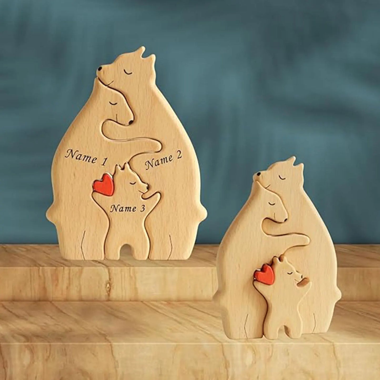Bear Family Theme Home Desktop Decor Mothers Day Gift - JM Shop Line