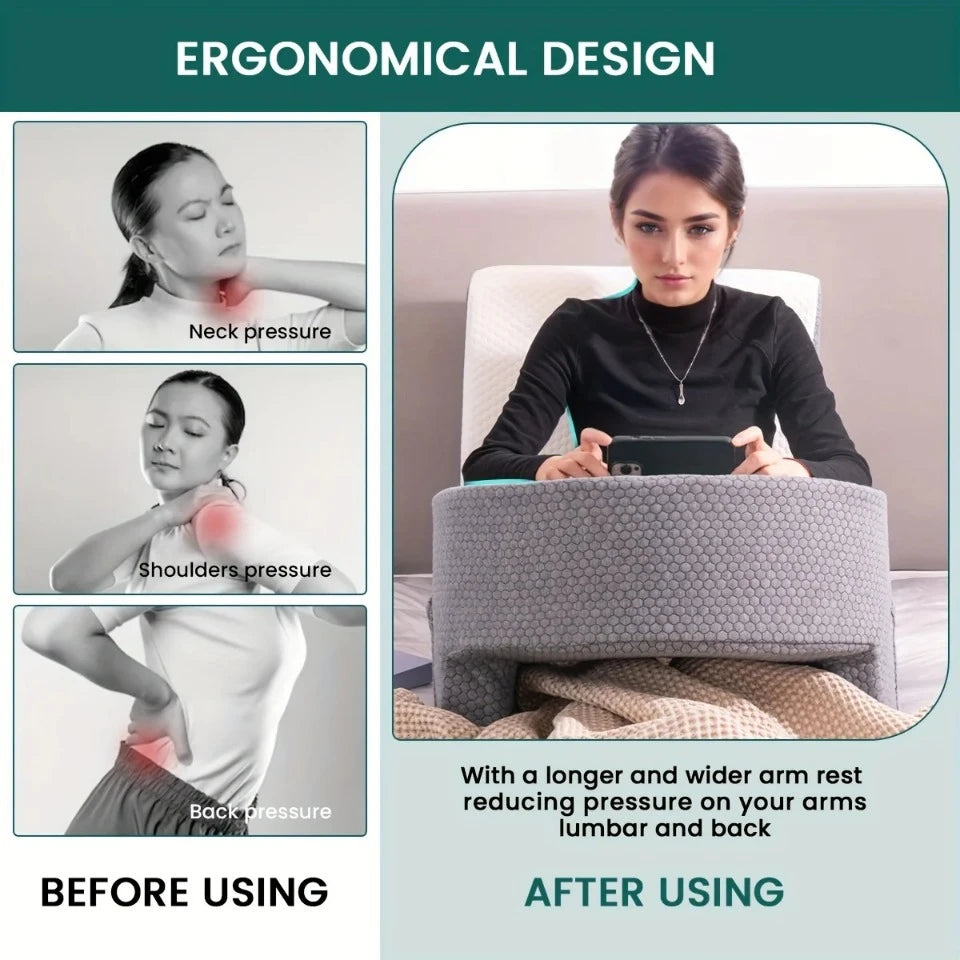 Soft Reading Pillow Multi-function Desks Pillow High Density Sponge Adult Office Tool Removable and Washable Memory Foam Pillows - JM Shop Line