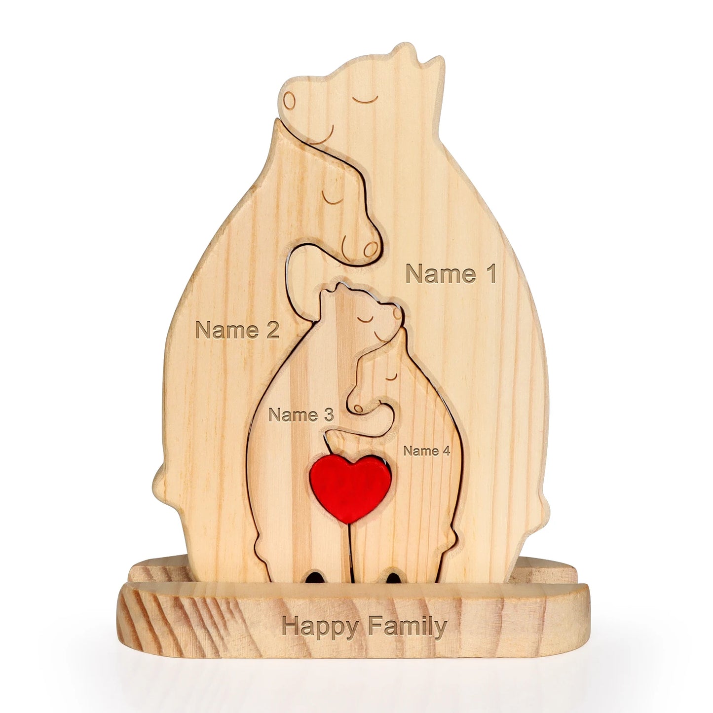 Bear Family Theme Home Desktop Decor Mothers Day Gift - JM Shop Line
