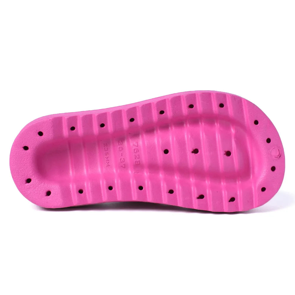 Eyriphy Thick Bottom Slippers Summer Women Sandals Platform Bathroom Slides Female Outdoor Beach Shoes Fashion Comfort Flip Flop - JM Shop Line