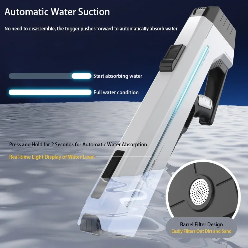Shooting Electric Water Blaster Pistol - JM Shop Line
