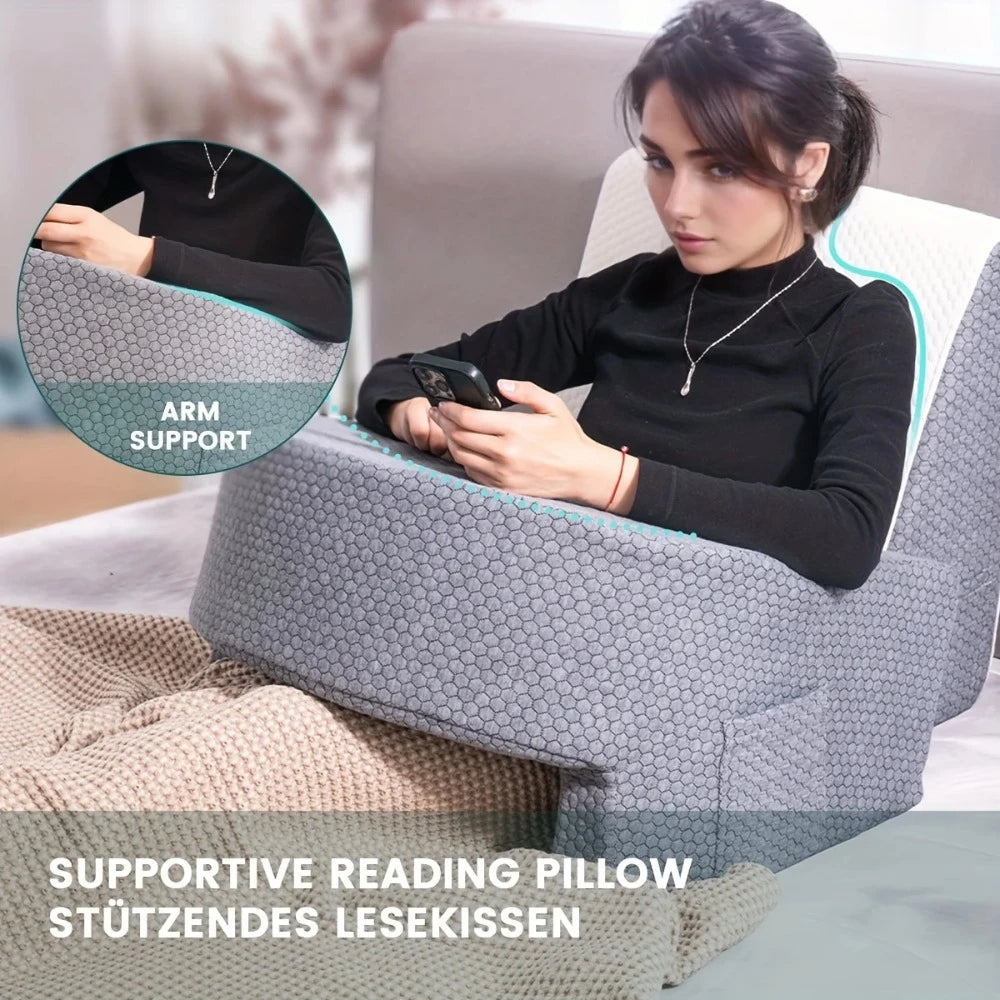 Soft Reading Pillow Multi-function Desks Pillow High Density Sponge Adult Office Tool Removable and Washable Memory Foam Pillows - JM Shop Line