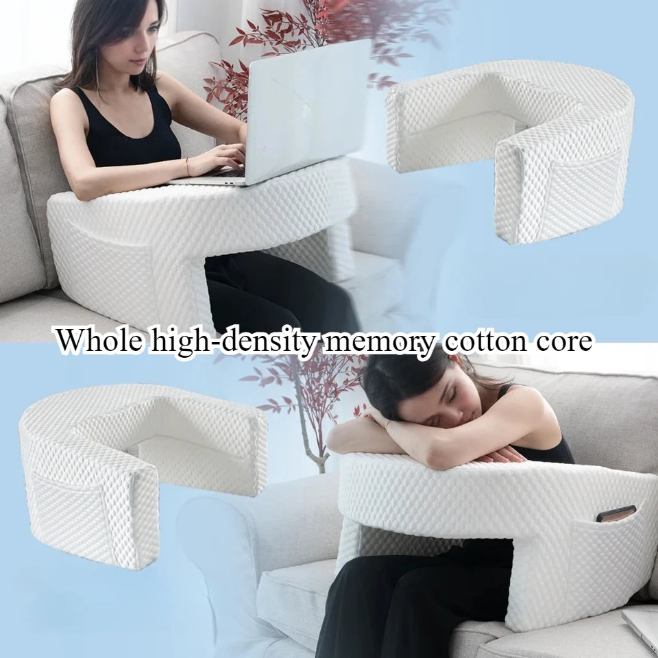 Soft Reading Pillow Multi-function Desks Pillow High Density Sponge Adult Office Tool Removable and Washable Memory Foam Pillows - JM Shop Line