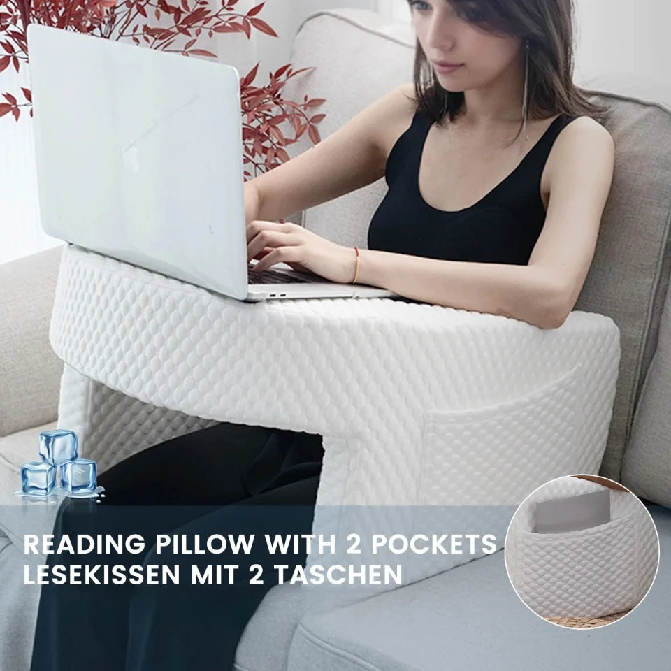 Soft Reading Pillow Multi-function Desks Pillow High Density Sponge Adult Office Tool Removable and Washable Memory Foam Pillows - JM Shop Line