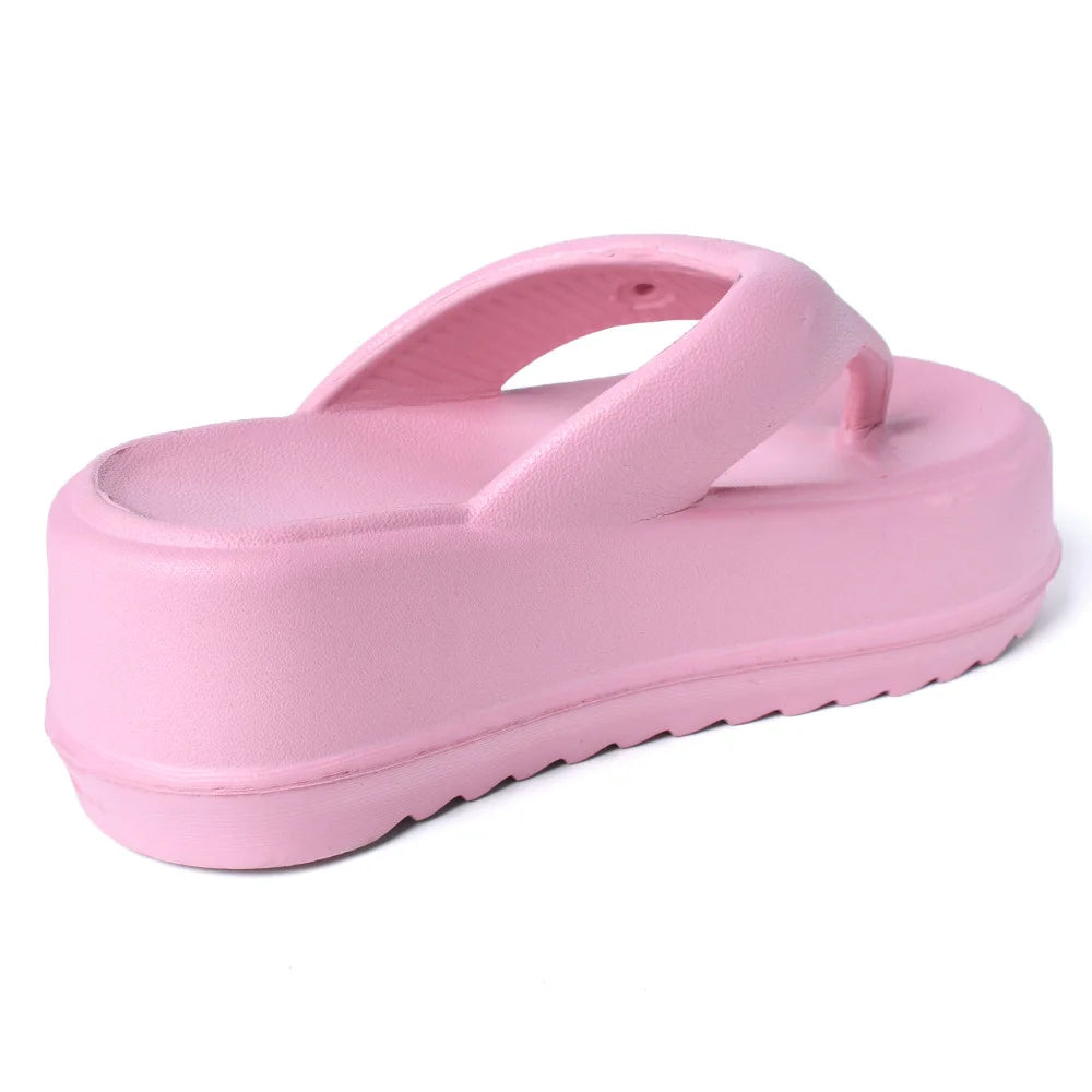 Eyriphy Thick Bottom Slippers Summer Women Sandals Platform Bathroom Slides Female Outdoor Beach Shoes Fashion Comfort Flip Flop - JM Shop Line