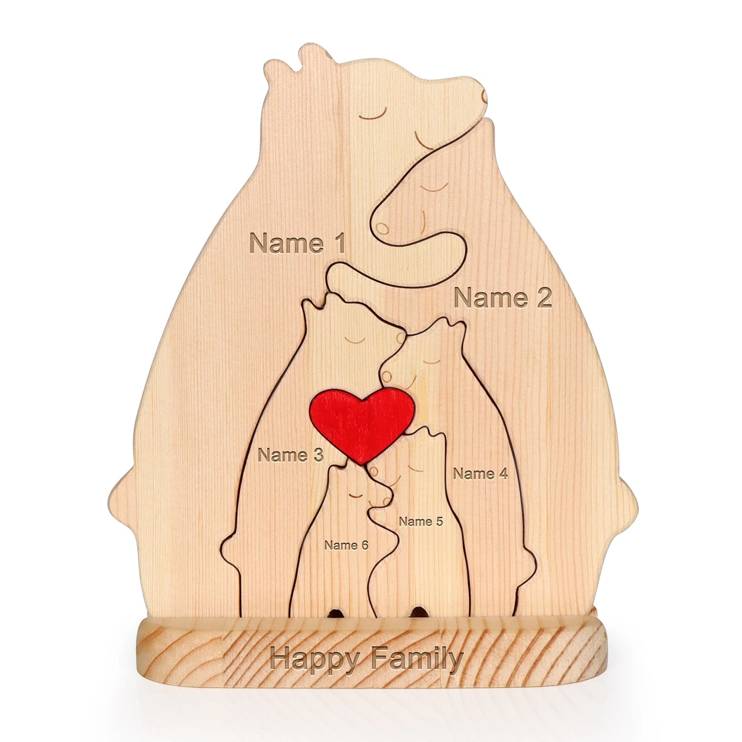 Bear Family Theme Home Desktop Decor Mothers Day Gift - JM Shop Line