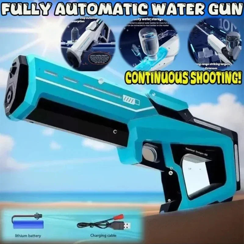 Summer Electric Water Gun Pool Fight Toy Watergun Automatic Induction - JM Shop Line