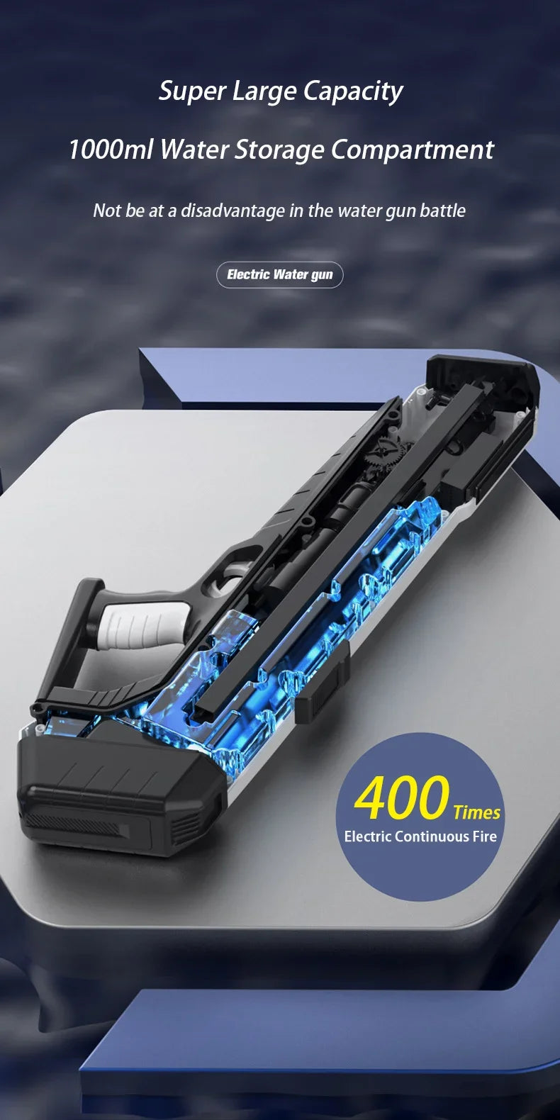 Shooting Electric Water Blaster Pistol - JM Shop Line