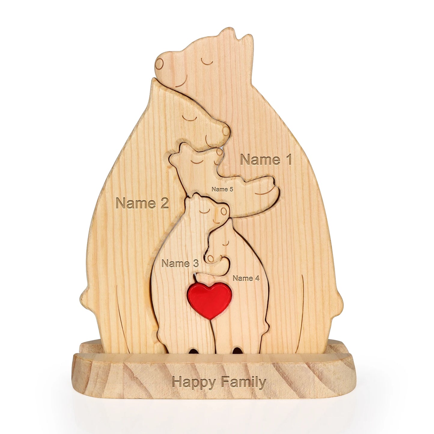 Bear Family Theme Home Desktop Decor Mothers Day Gift - JM Shop Line