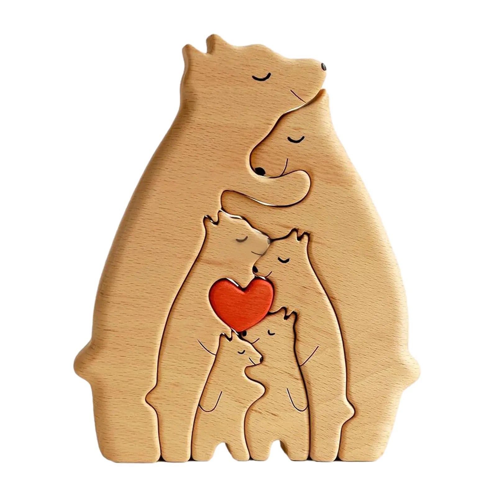 Bear Family Theme Home Desktop Decor Mothers Day Gift - JM Shop Line