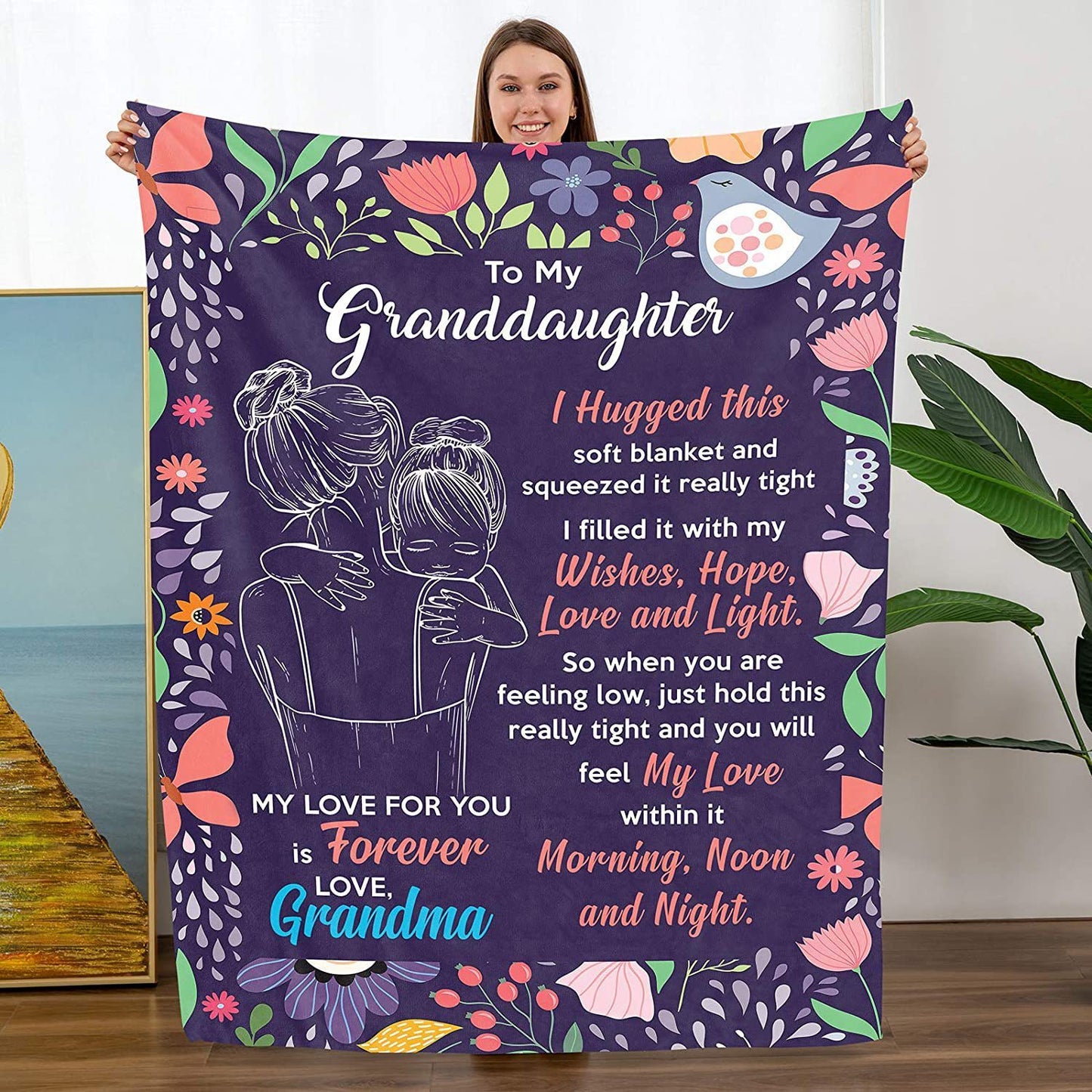 Mothers Day Gift Hot Envelope Blanket 3d Digital Printing - JM Shop Line