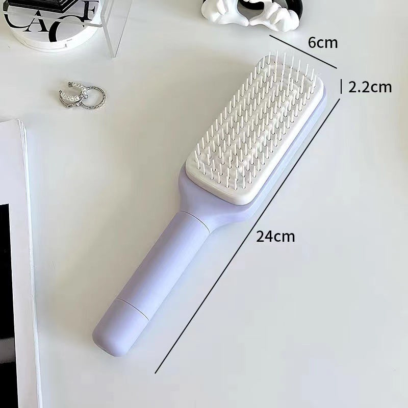4 In 1 Self Cleaning Hair Brush - JM Shop Line