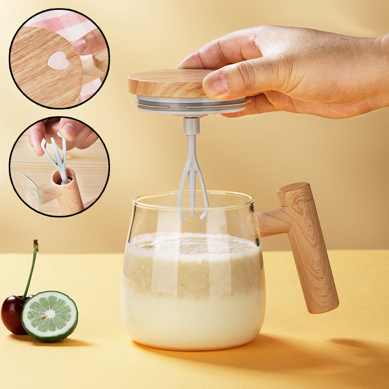 400ML Self Stirring Coffee Mug Electric Mixing Glass - JM Shop Line