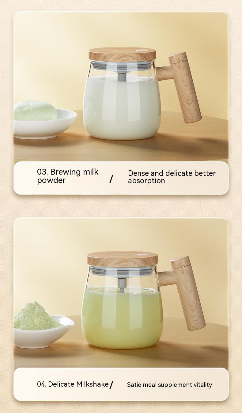 400ML Self Stirring Coffee Mug Electric Mixing Glass - JM Shop Line