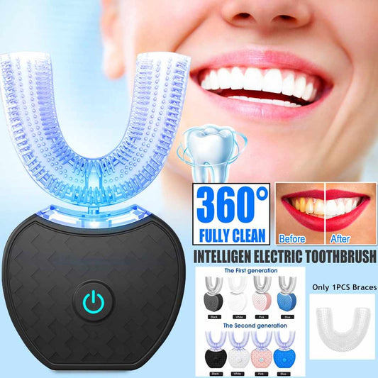360 Degrees Intelligent Automatic Electric  Toothbrush - JM Shop Line