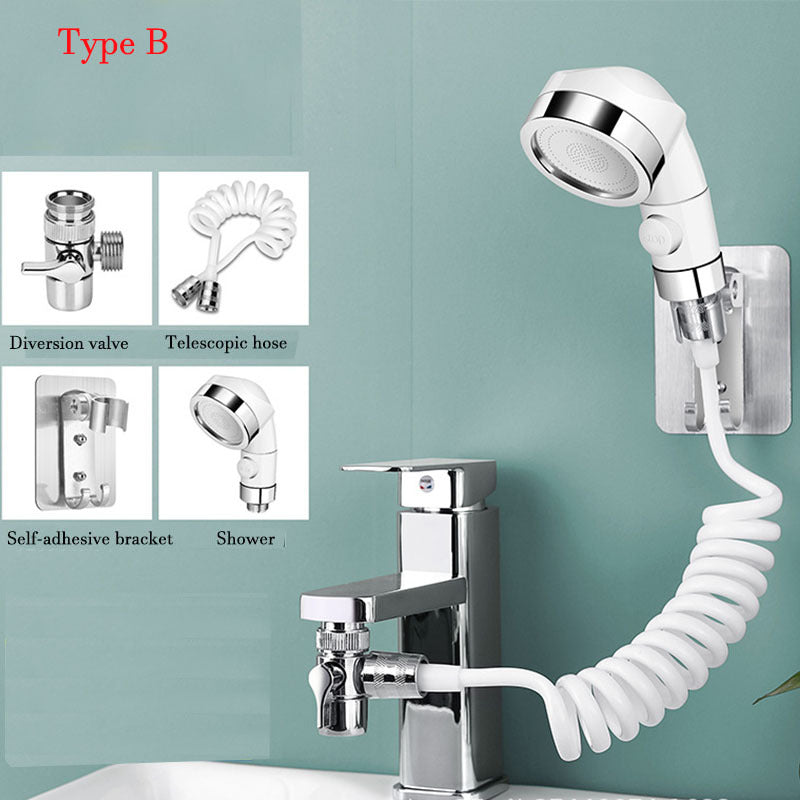 Bathroom Washbasin With Extended Shampoo Flower - JM Shop Line
