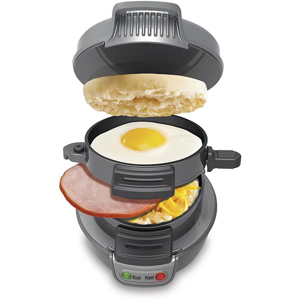 Household Breakfast Machine Hamburg Sandwich Maker With Egg Cooker Ring Machine Bread Sandwich Machine Waffle Machine - JM Shop Line