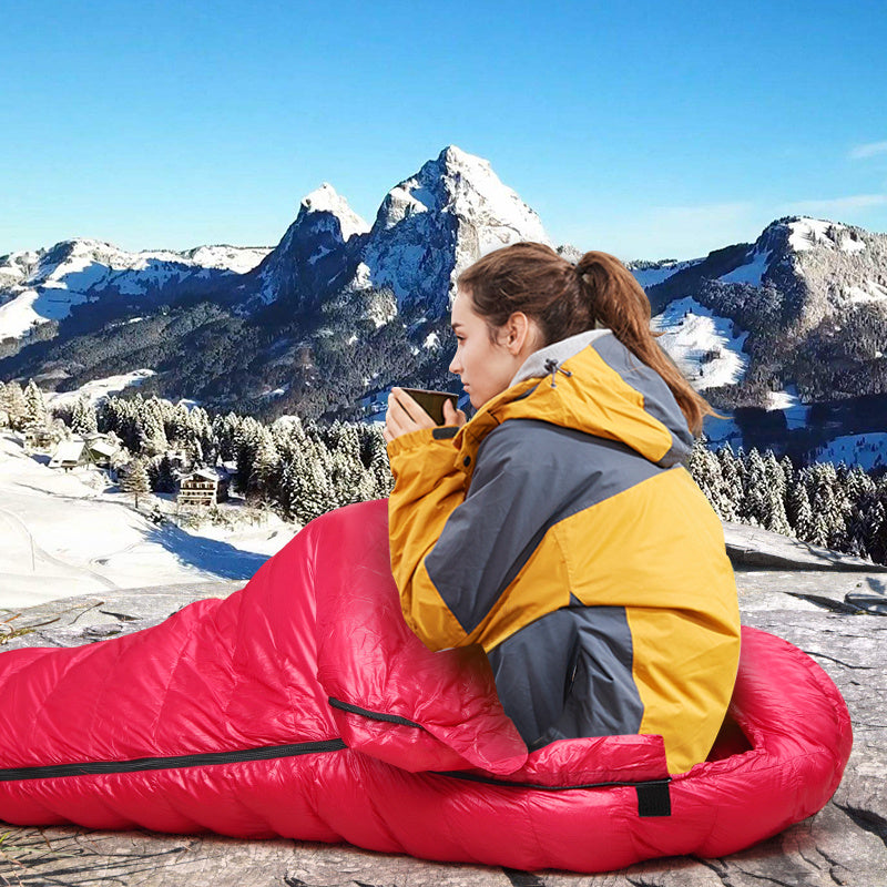 Kamperbox Sleeping Bag Camping Winter Sleeping Bag Ultralight Sleeping Bag Camping Sleeping Ultralight Camping - JM Shop Line
