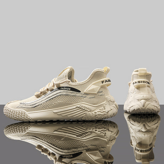 Men's Flying Woven Breathable Mesh Running Shoes - JM Shop Line