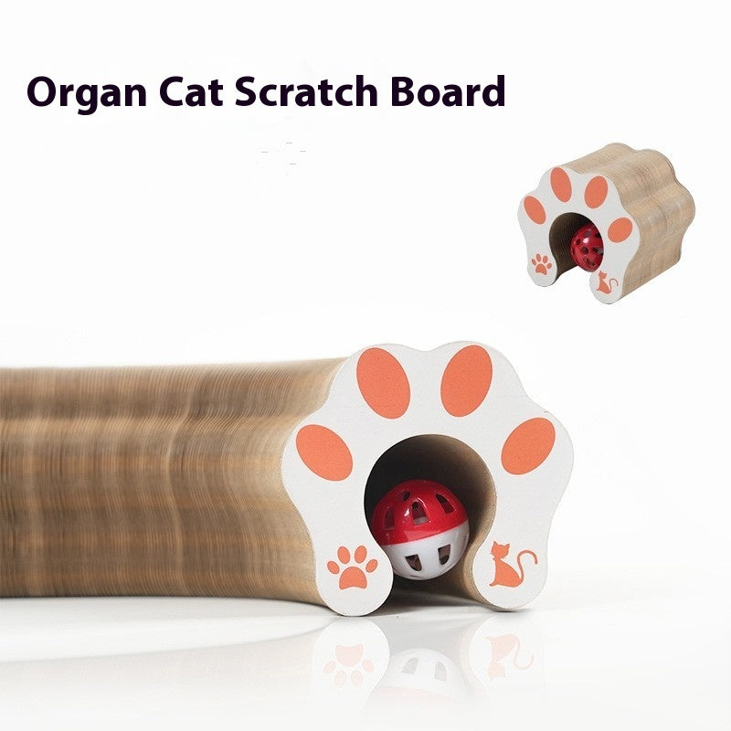 Organ Cat Scratch Board Strong Magnetic Foldable Self-Hi Toy - JM Shop Line