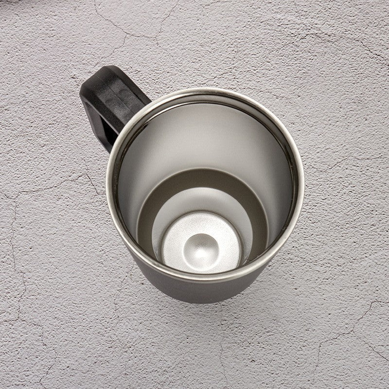 Stainless Steel Coffee Cup Handle Water Cup Cup Metal - JM Shop Line