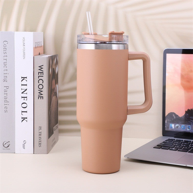 Stainless Steel Coffee Cup Handle Water Cup Cup Metal - JM Shop Line