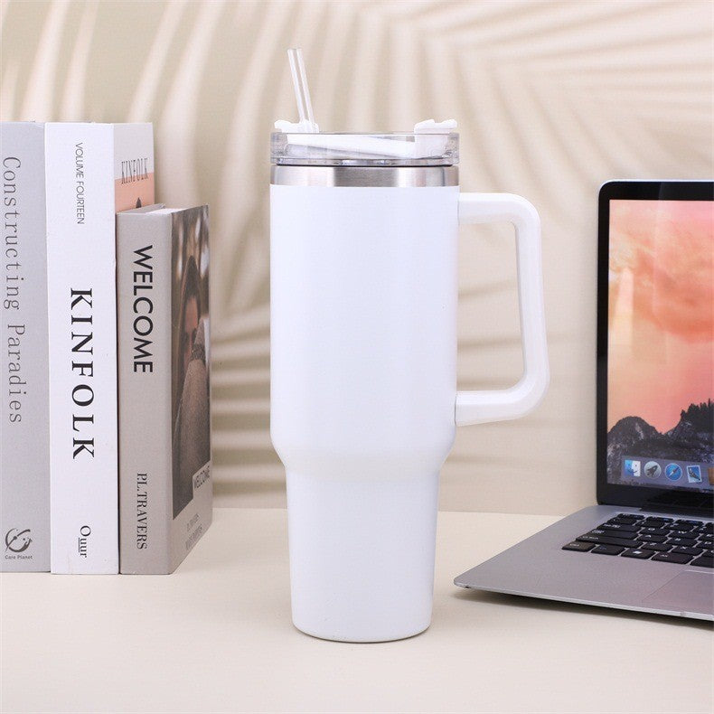 Stainless Steel Coffee Cup Handle Water Cup Cup Metal - JM Shop Line