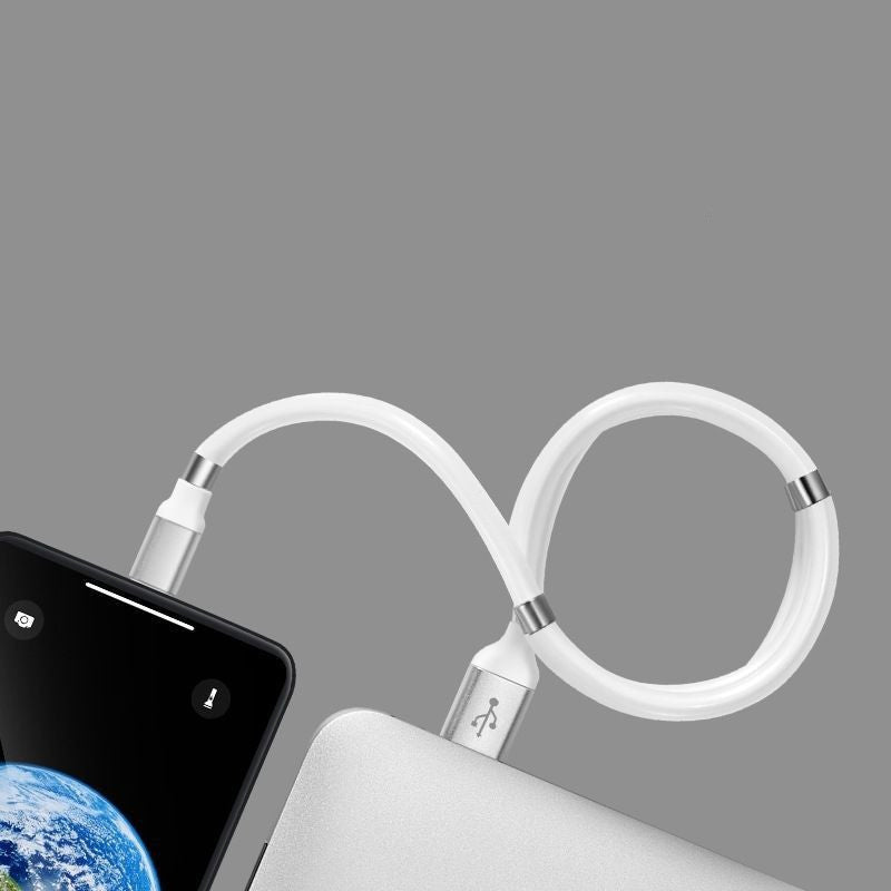 Fast Charging Magnetic Storage Data Cable