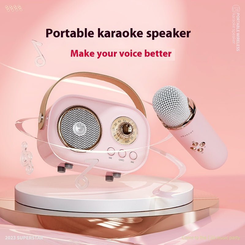 Portable Bluetooth Audio With Wireless Microphone