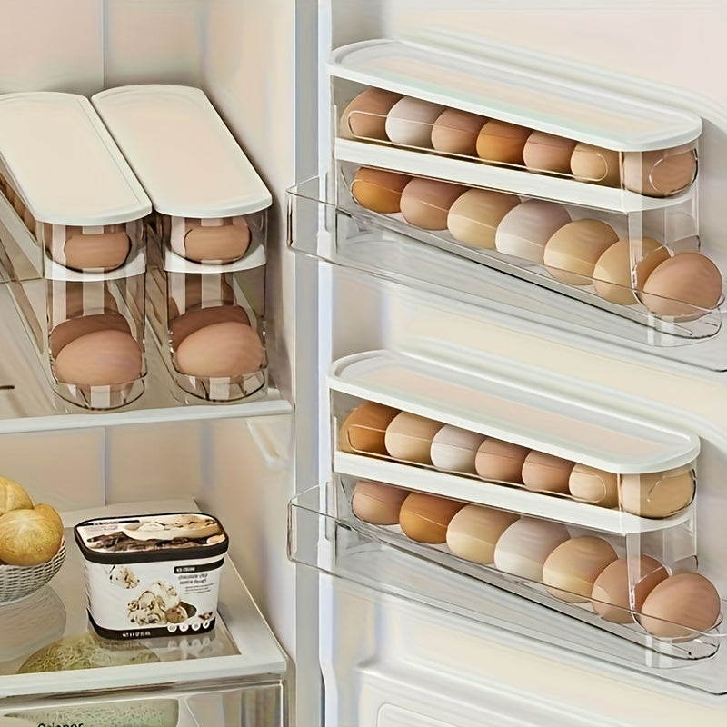 Rolling Household Egg Storage Box