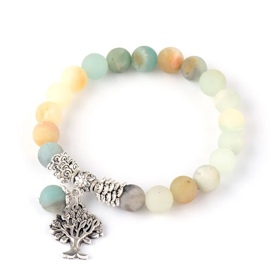 Tree of Life Amazonite Charm Rannekoru