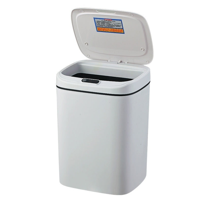 Household Intelligent Garbage Bin With Lid Sensing