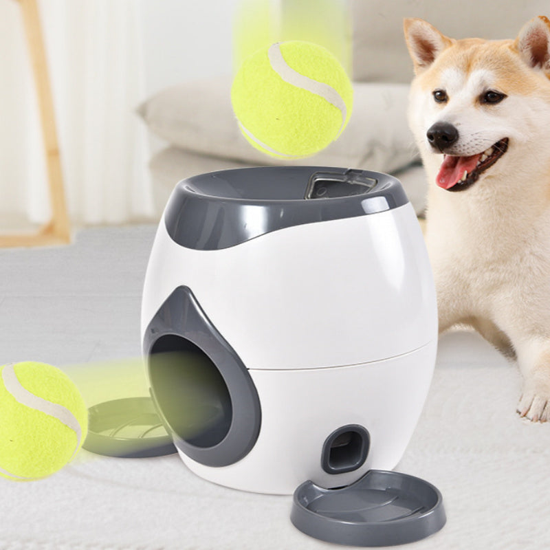 Smart Pet Feeder Tennis Ball Missing Device Throwing Reward Machine